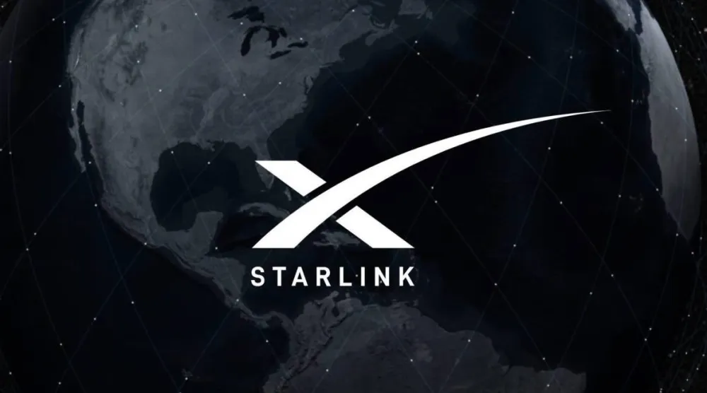 شعار شركة ستارلينك (موقع شركة ستارلينك)