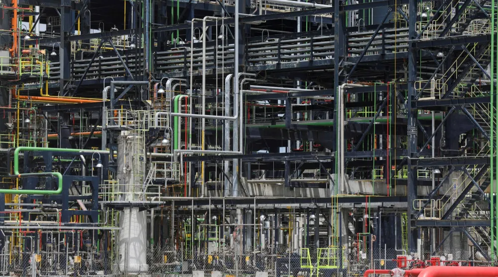 مصفاة دانغوت في إيبيجو ليكي، لاغوس، نيجيريا (رويترز)