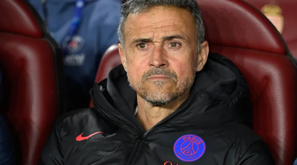 لويس إنريكي (أ.ب)