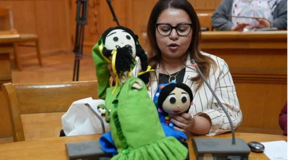 جانب من لقاء لإطلاق مشروع حماية وصون الأراجوز (وزارة الثقافة المصرية)