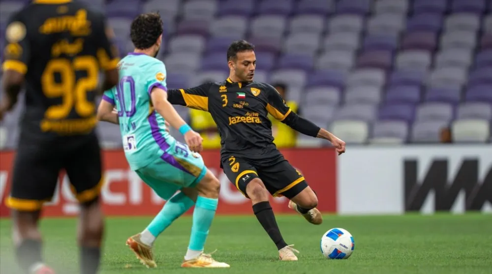 من مباراة القادسية الكويتي والعين الإماراتي (نادي القادسية)