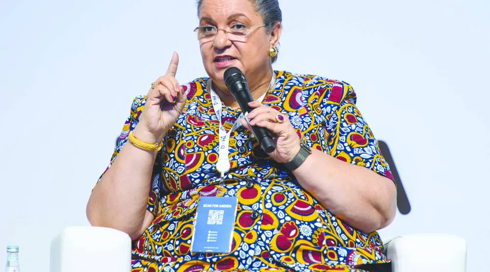 رئيسة بعثة الأمم المتحدة للدعم في ليبيا هانا تيتيه (غيتي)