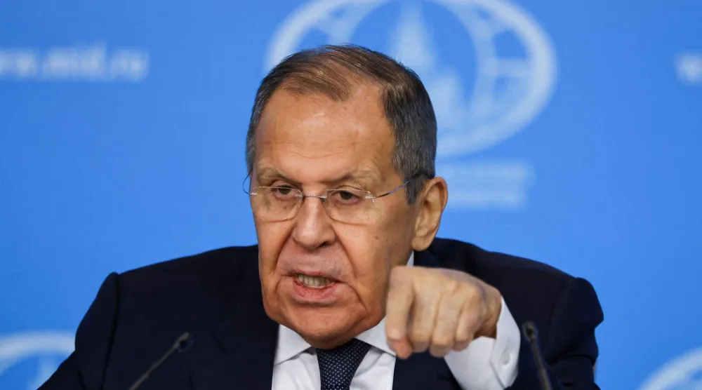 وزير الخارجية الروسي سيرغي لافروف (رويترز)