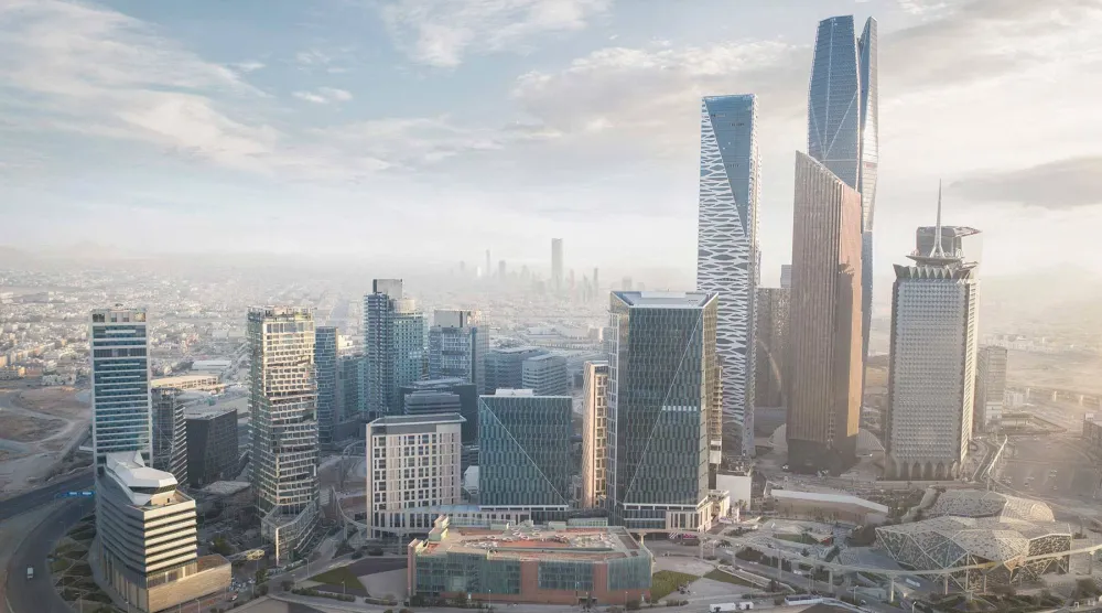 مركز الملك عبد الله المالي في الرياض (الشرق الأوسط)