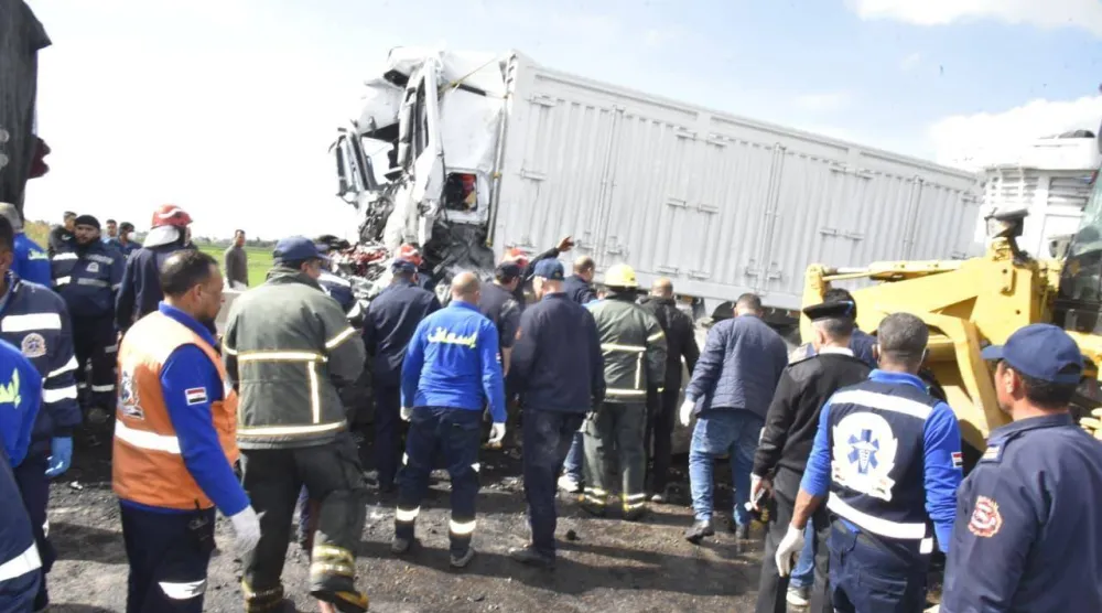 حادث مروع لعمال مزرعة سمكية في أول أيام رمضان بمصر (محافظة بورسعيد)