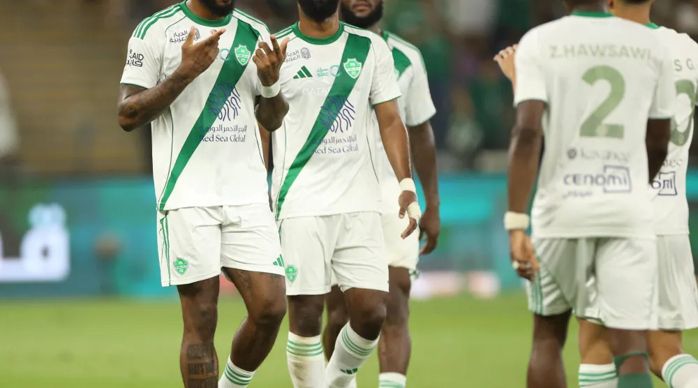 يايسله قال إن النجمة قدم مستوى مفاجئ بالنسبة لهم (تصوير: عدنان مهدلي) 