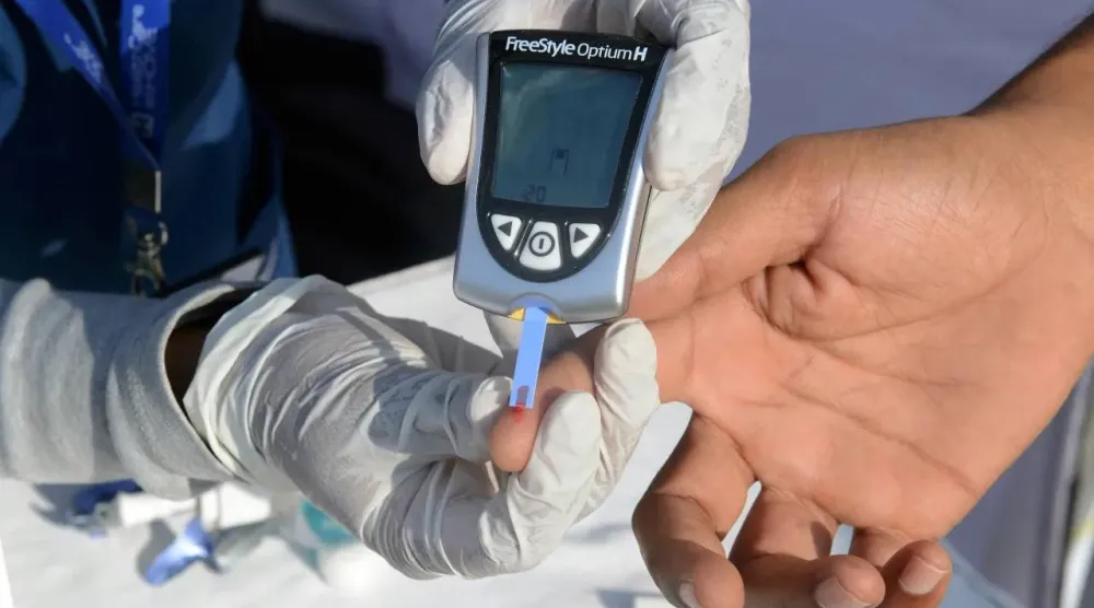 اختبار لداء السكري (أرشيفية - أ.ف.ب)