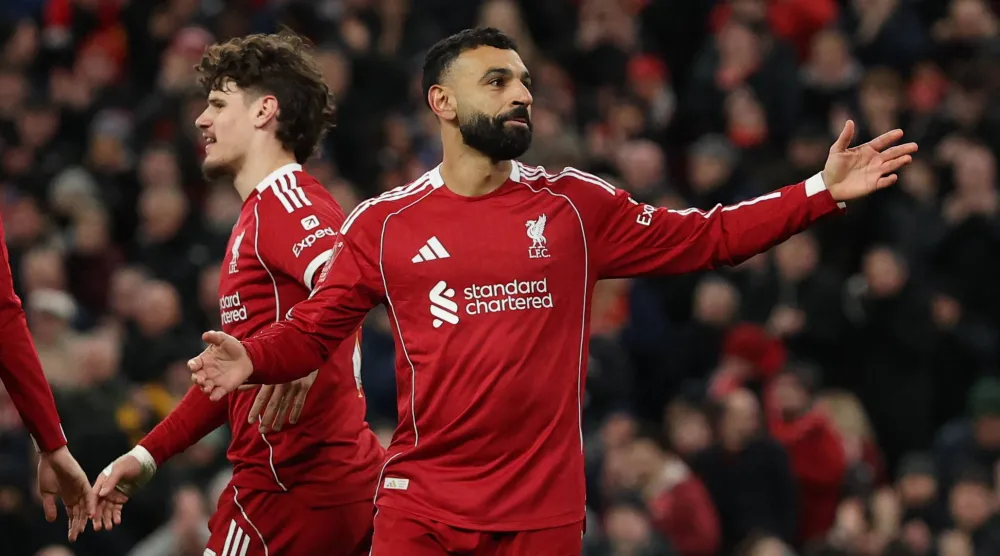 المصري محمد صلاح نجم ليفربول ثاني أعلى رواتب البريمرليغ (رويترز)