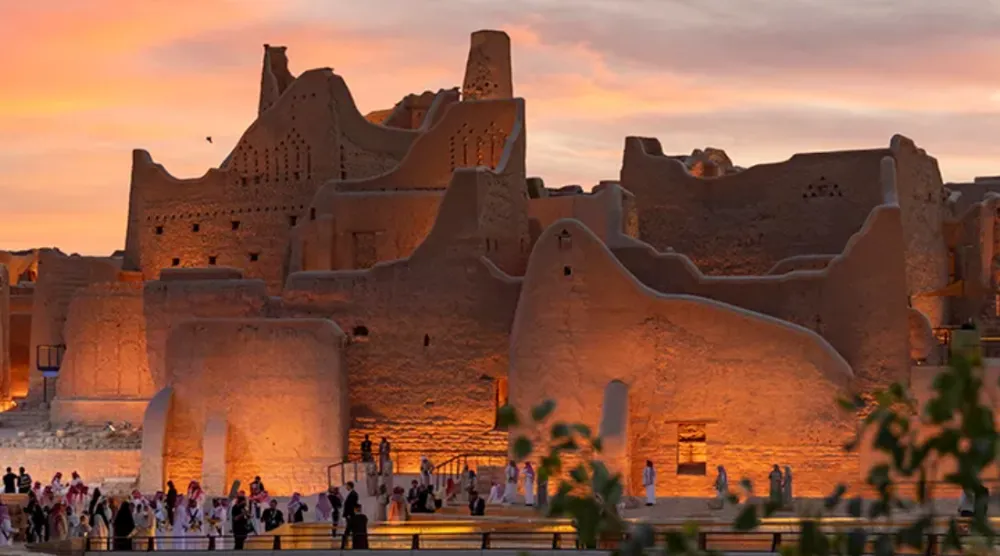 A view of Diriyah, which witnessed numerous historic events during the First and Second Saudi States (Diriyah Gate Development Authority)