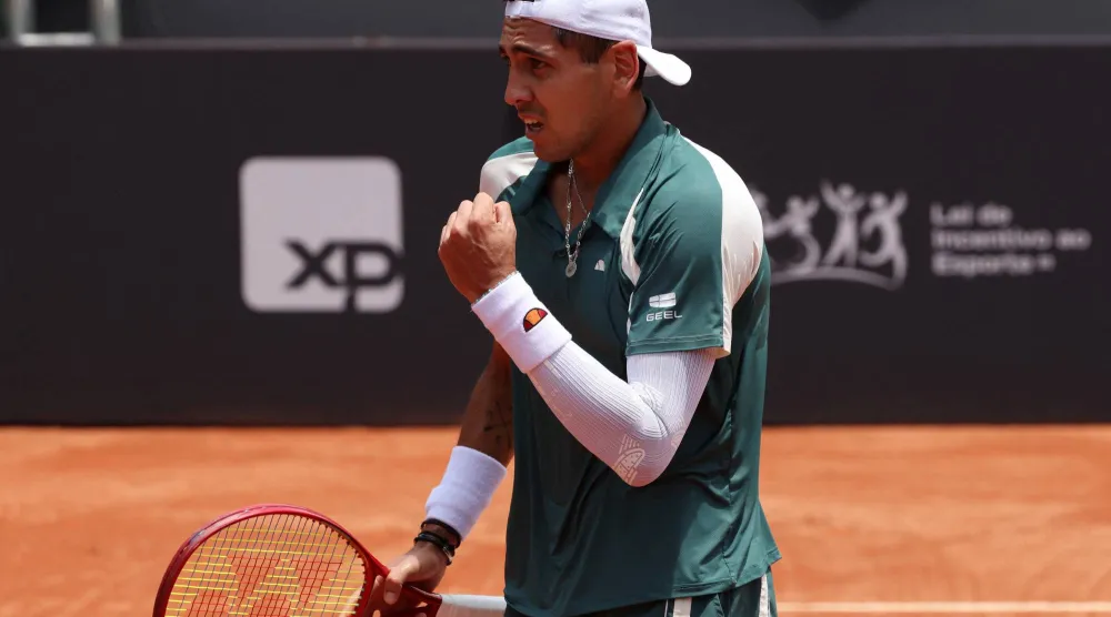 التشيلي أليخاندرو تابيلو إلى نهائي ريو (رويترز) 