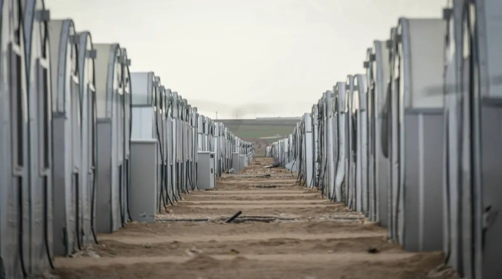 18 February 2026, Syria, Al-Hol: A view of al-Hol camp. Photo: Moawia Atrash/dpa