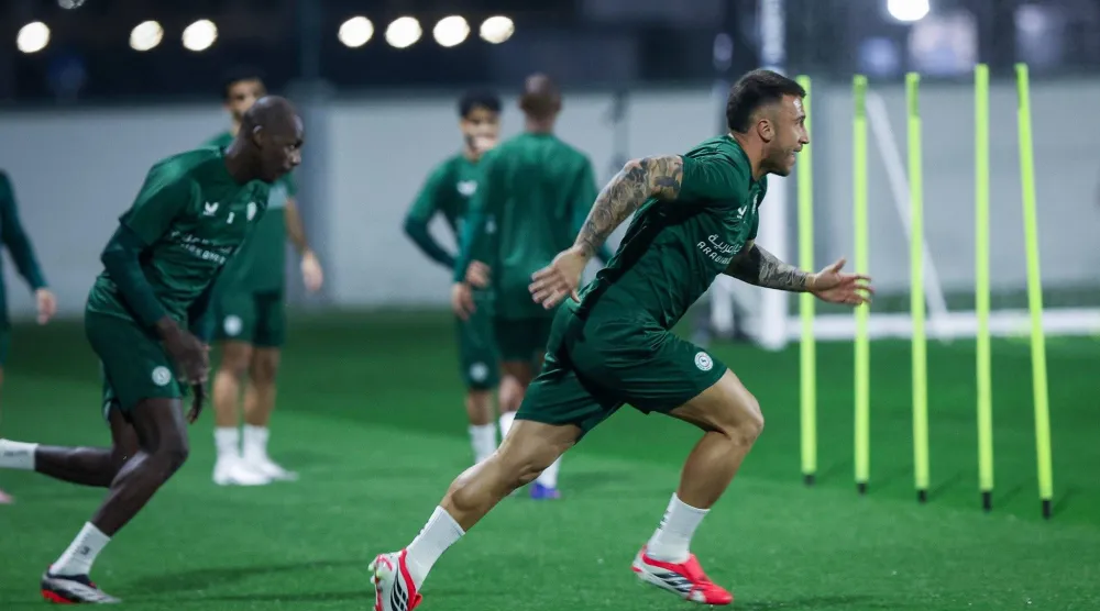 لاعبو الاتفاق يأملون مواصلة انتصاراتهم (نادي الاتفاق)