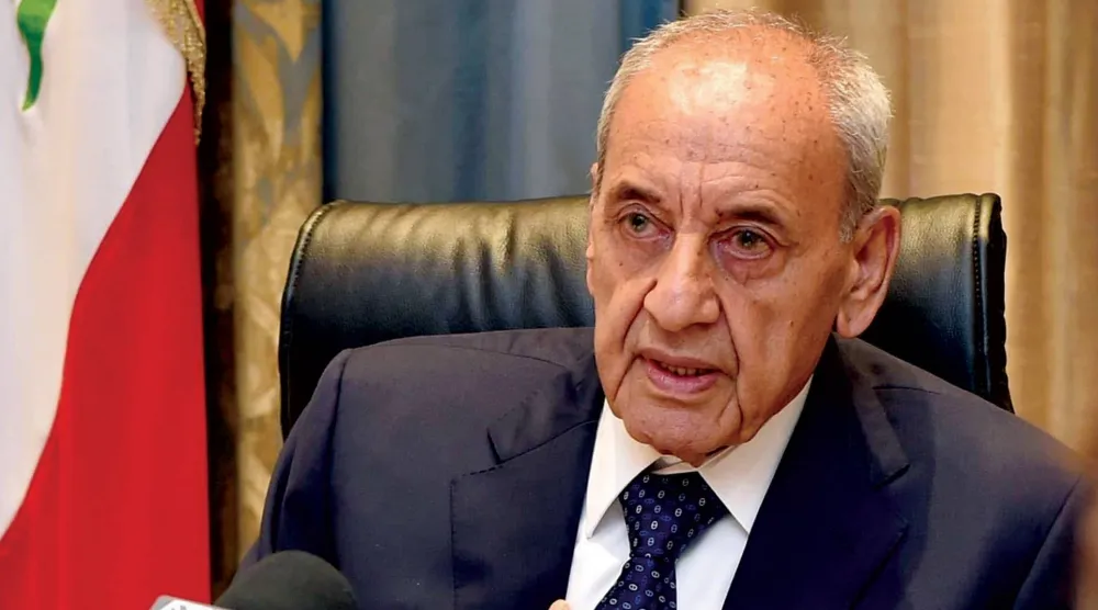  رئيس مجلس النواب اللبناني نبيه برّي (رئاسة البرلمان)