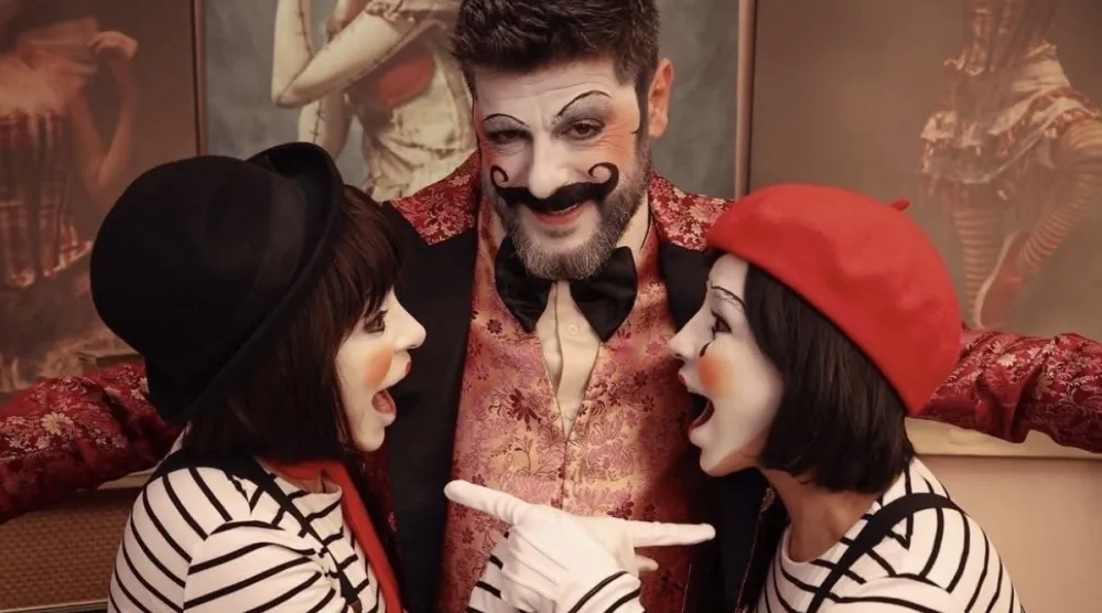 مشهد من مسلسل «بالحرام» إخراج فيليب أسمر (إنستغرام)