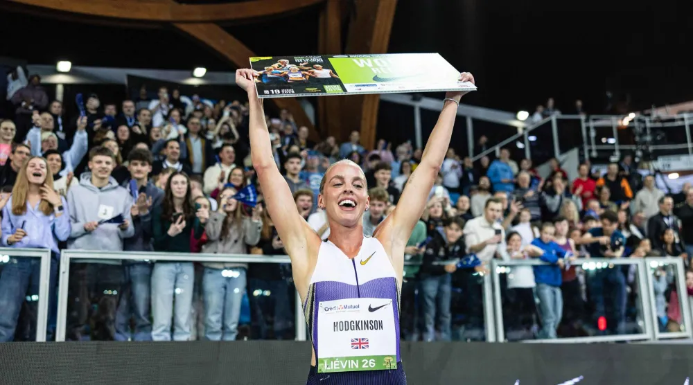 البريطانية كيلي هودجكينسون (أ.ف.ب)