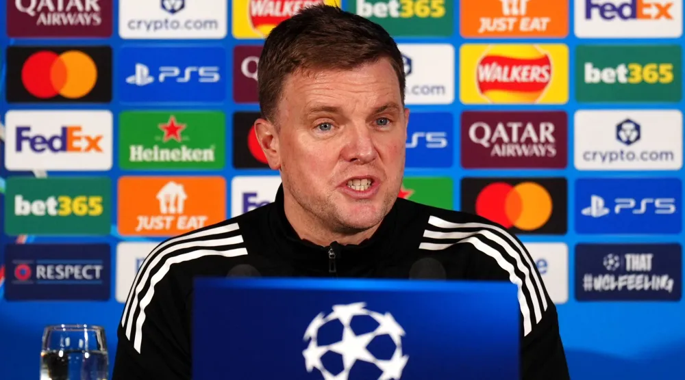 إيدي هاو المدير الفني لنادي نيوكاسل يونايتد الإنجليزي (د.ب.أ)