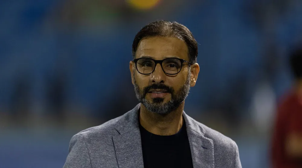 سعد الشهري مدرب الاتفاق (تصوير: عيسى الدبيسي) 