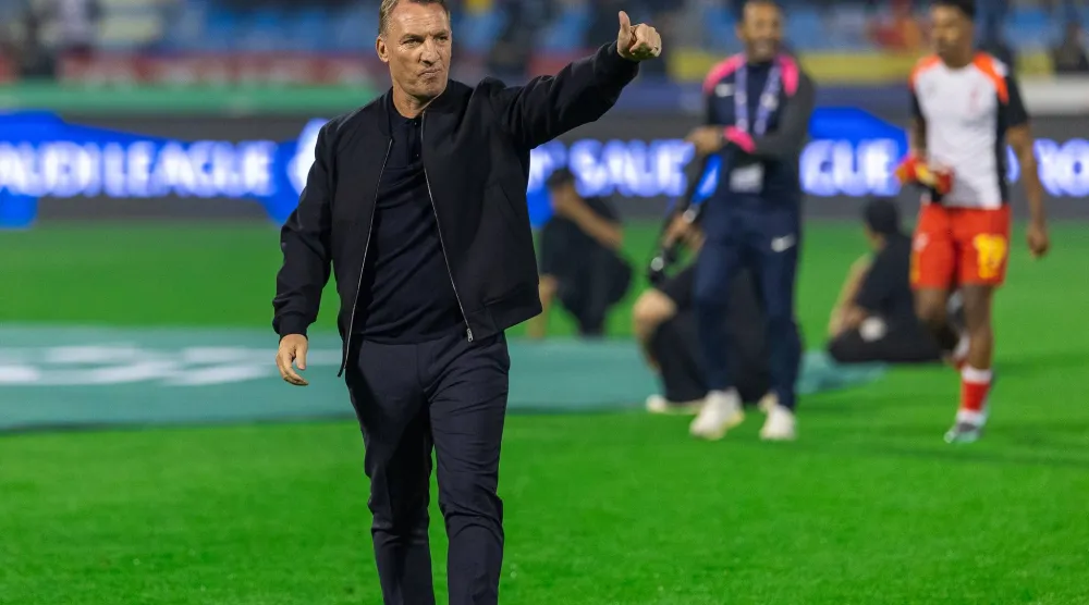 الآيرلندي رودجرز مدرب القادسية (تصوير: عيسى الدبيسي)