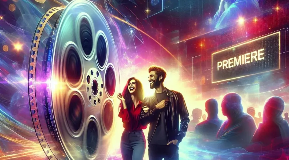 An expressive image of the debate between French cinema industry and AI (Shutterstock) 