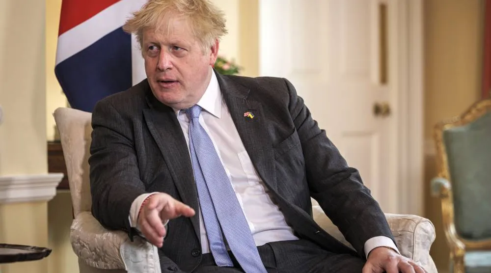 رئيس الوزراء البريطاني بوريس جونسون (د.ب.أ)