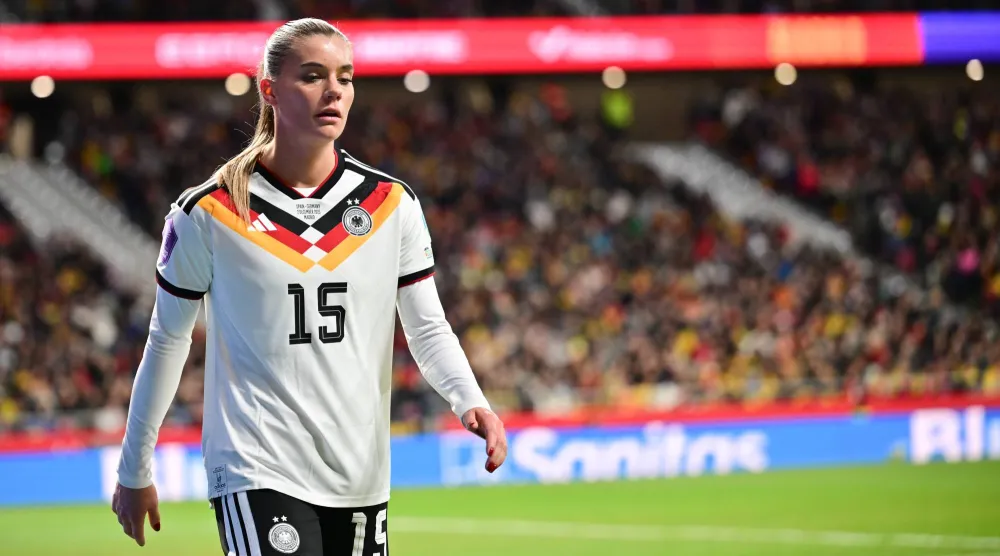 سيلينا شيرتشي مهاجمة فريق هوفنهايم تغيب عن سيدات المانشافت (د.ب.أ)