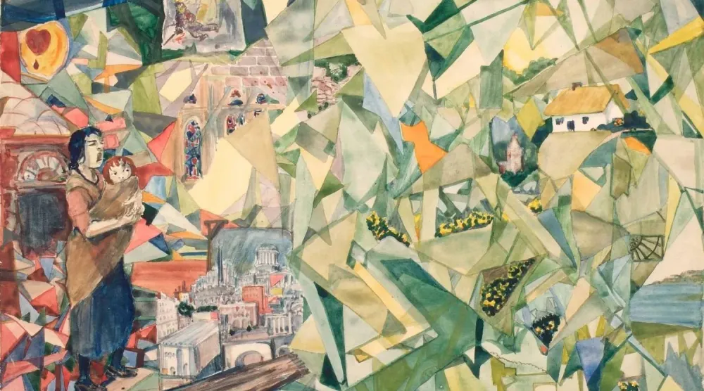 Osborne Henry Mavor’s “Let Eric Remember” from Aberdeen Art Gallery. (Aberdeen archives, gallery & museums/Art UK) 