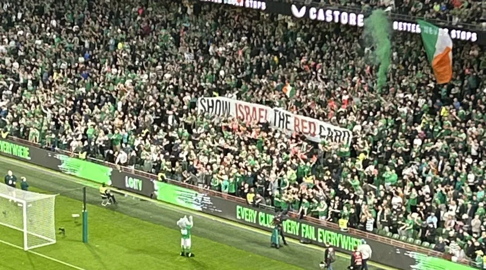 الجماهير الآيرلندية ترفض استضافة منتخب إسرائيل على أرضها (الشرق الأوسط)