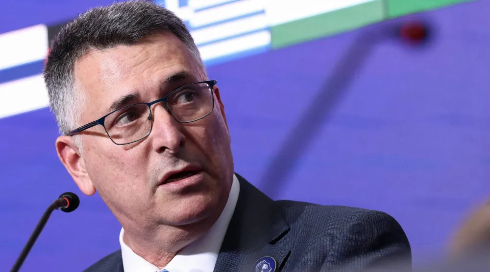 وزير الخارجية الإسرائيلي جدعون ساعر (رويترز)