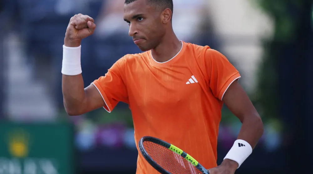 ألياسيم محتفلاً بالفوز (رويترز)