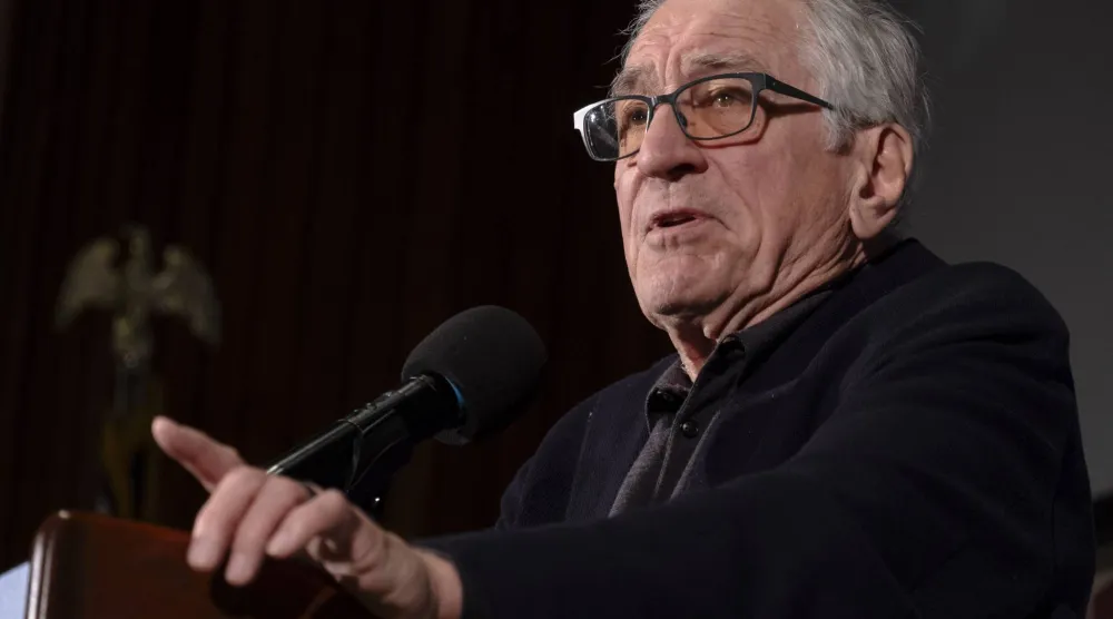 الممثل الأميركي الشهير روبرت دي نيرو (د.ب.أ)