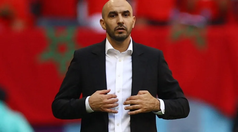 وليد الركراكي (رويترز)