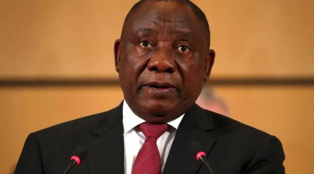 رئيس جنوب أفريقيا سيريل رامابوزا (رويترز)