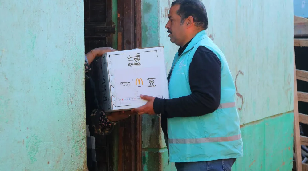 «شنطة رمضان» و«كرتونة رمضان»... تقليد رمضاني مصري يجمع بين البعد الاقتصادي والإنساني (التحالف الوطني للعمل الأهلي التنموي)