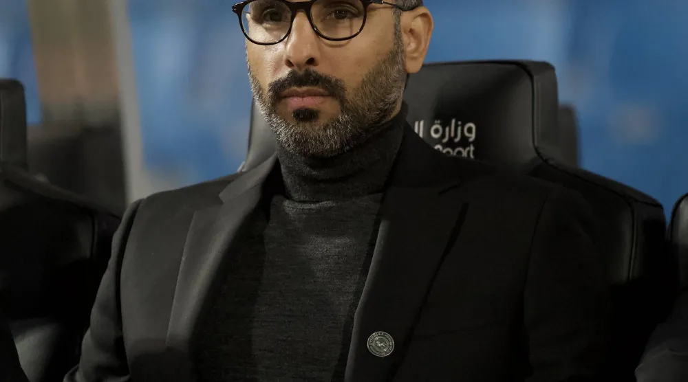 سعد الشهري مدرب فريق الاتفاق (تصوير: نايف العتيبي) 