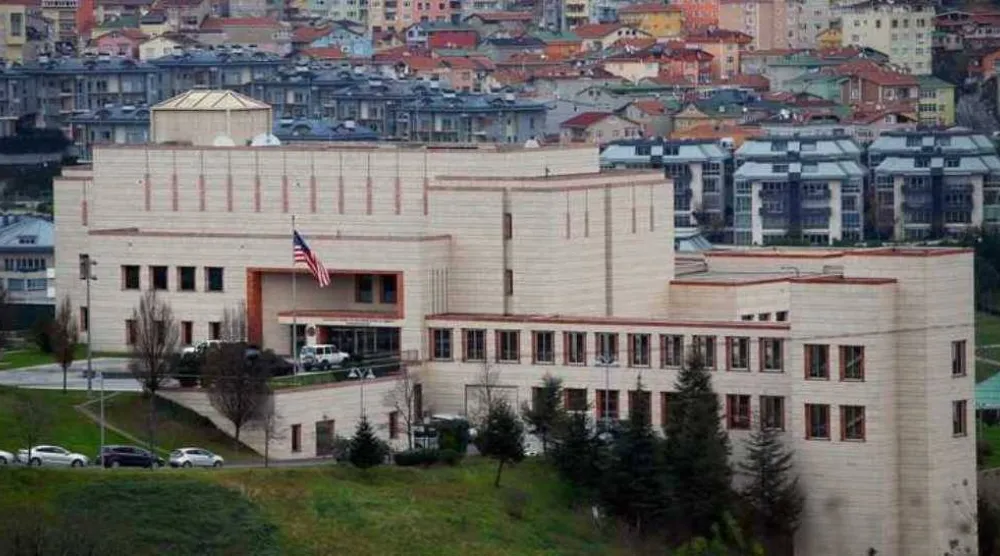 مبنى السفارة الأميركية في بيروت (وكالة الأنباء المركزية)