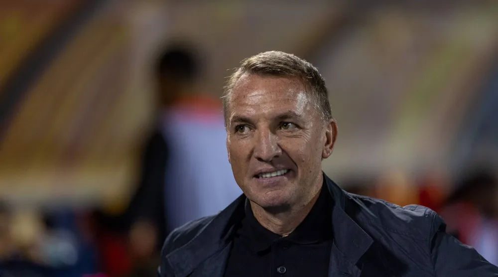 الإيرلندي بريندان رودجرز مدرب فريق القادسية  (تصوير: عيسى الدبيسي) 