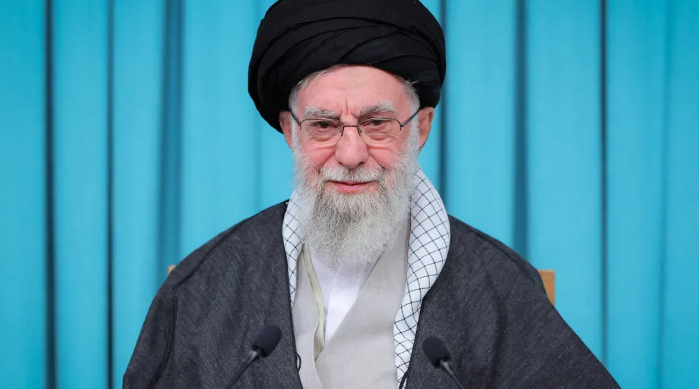 ​أرشيفية للمرشد ⁠الأعلى الإيراني ‌علي خامنئي (رويترز)