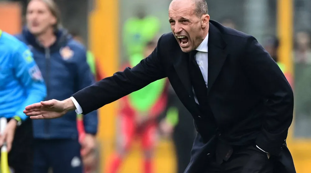 ماسيميليانو أليغري مدرب ميلان (أ.ف.ب)