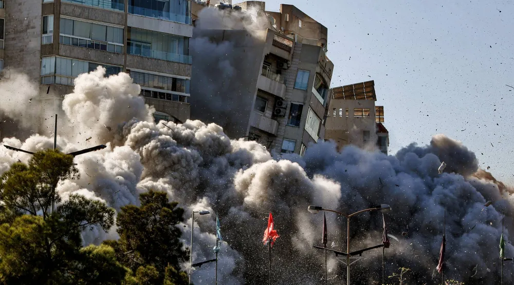 من قصف سابق للضاحية الجنوبية لبيروت عام 2024 (أرشيفية - أ.ف.ب)