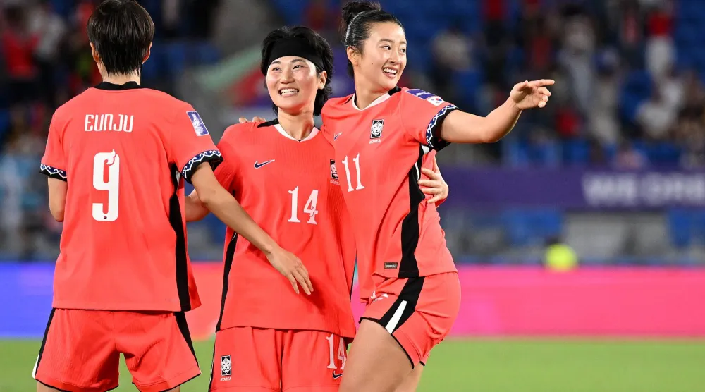 المنتخب الكوري الجنوبي أنهى الشوط الأول متقدماً بهدف (إ.ب.أ)