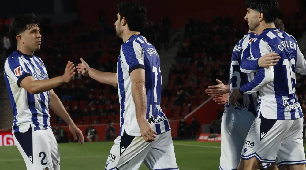 ريال سوسيداد حقق 1000 انتصار في تاريخه بالليغا (إ.ب.أ)