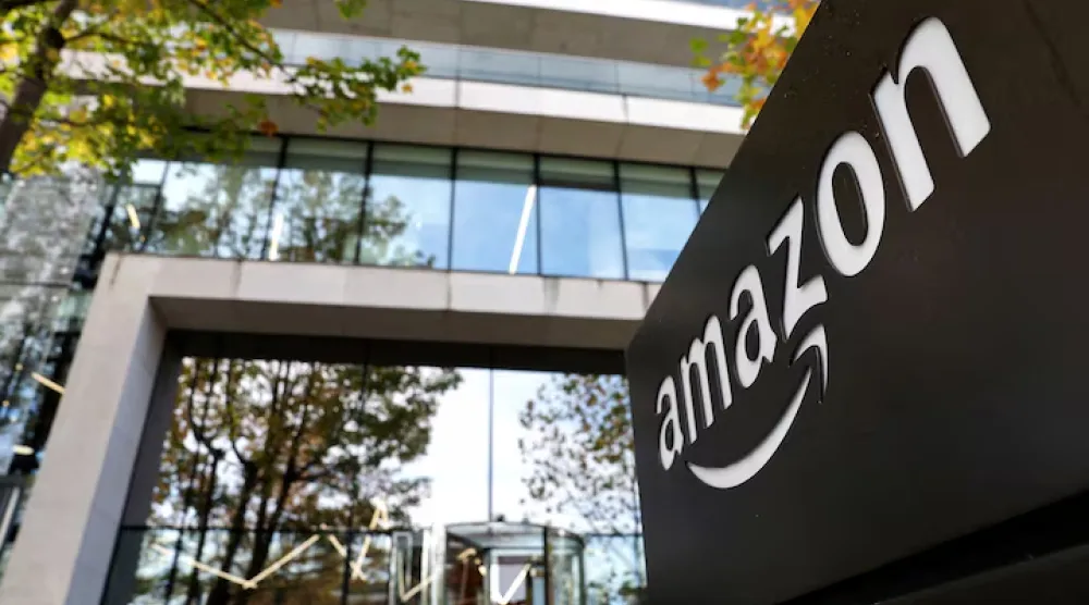 مكتب شركة «أمازون» في آيرلندا شهر أكتوبر 2025 (رويترز)