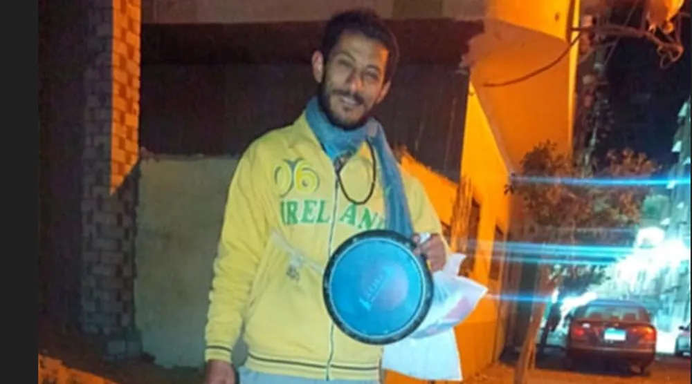 المسحراتي في شوارع مغاغة بالمنيا (الشرق الأوسط)