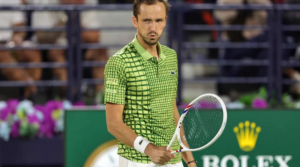 دانييل ميدفيديف (أ.ف.ب)