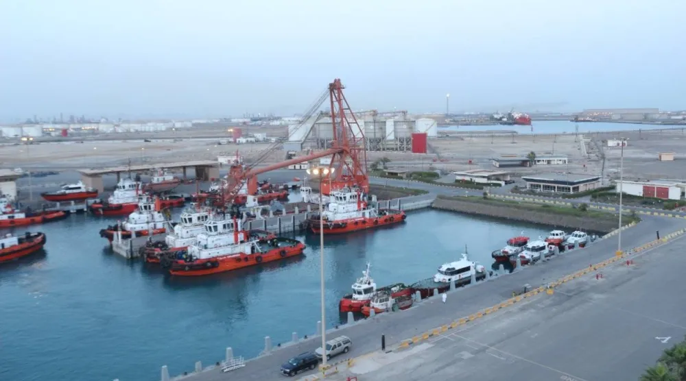 ميناء الملك فهد الصناعي بينبع (واس)