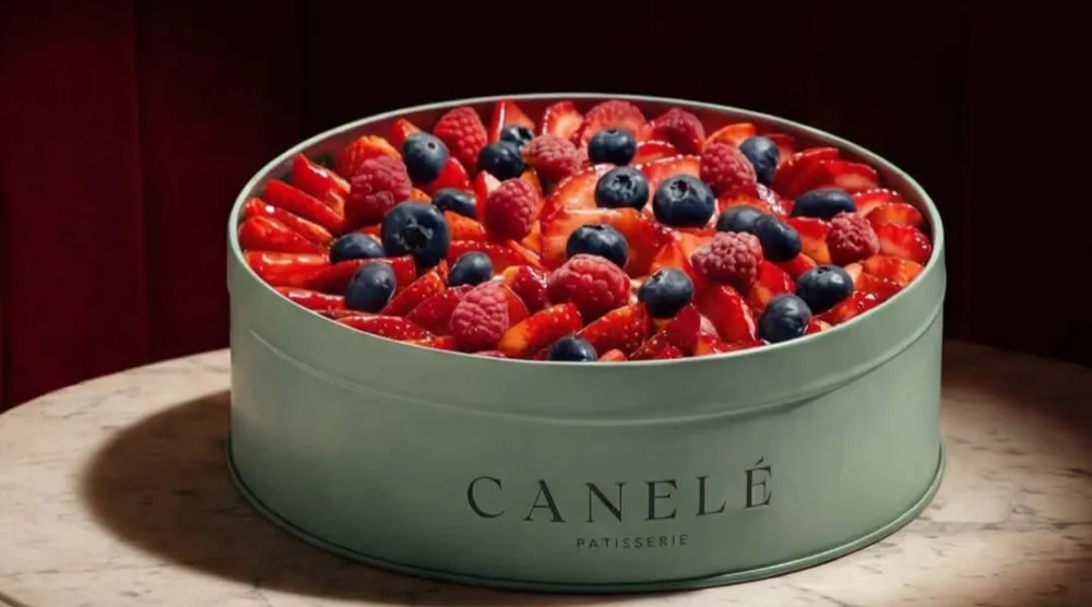 كنافة بالتوت أحد اختراعات حلوى رمضان (إنستغرام)