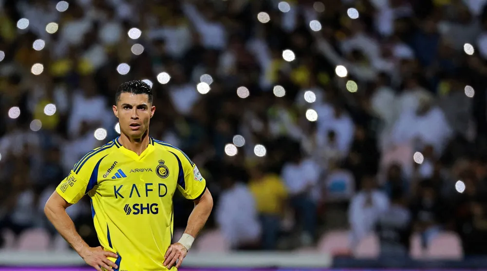 النجم البرتغالي كريستيانو رونالدو (رويترز)