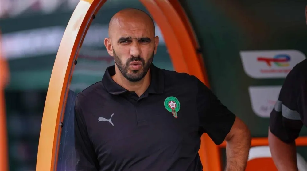 وليد الركراكي (رويترز)