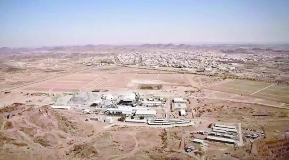 منجم «مهد الذهب» التابع لشركة «معادن» (واس)