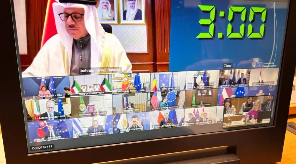 توافق خليجي أوروبي على أهمية وقف الحرب واستقرار المنطقة (الاتحاد الأوروبي)